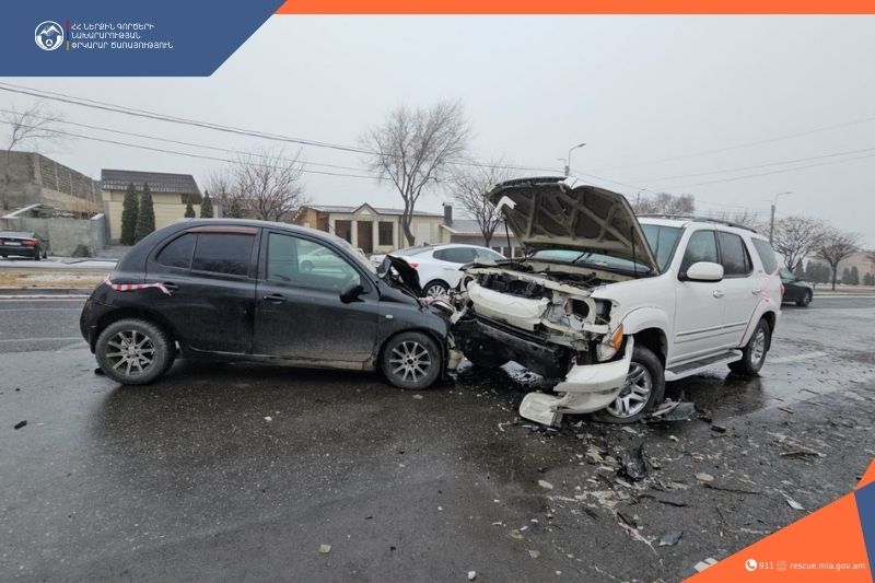 Բախվել են ավտոմեքենաներ. կա տուժած