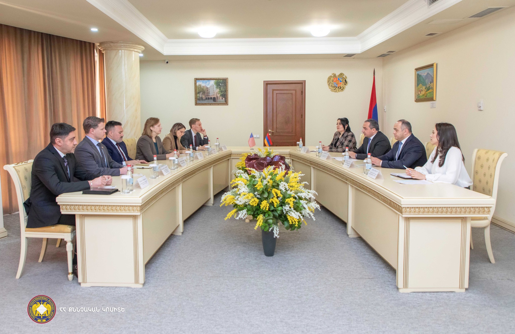 Կարևորվել է Քննչական կոմիտեի և ՀՀ-ում ԱՄՆ դեսպանատան միջև ձևավորված համագործակցության բարձր մակարդակը