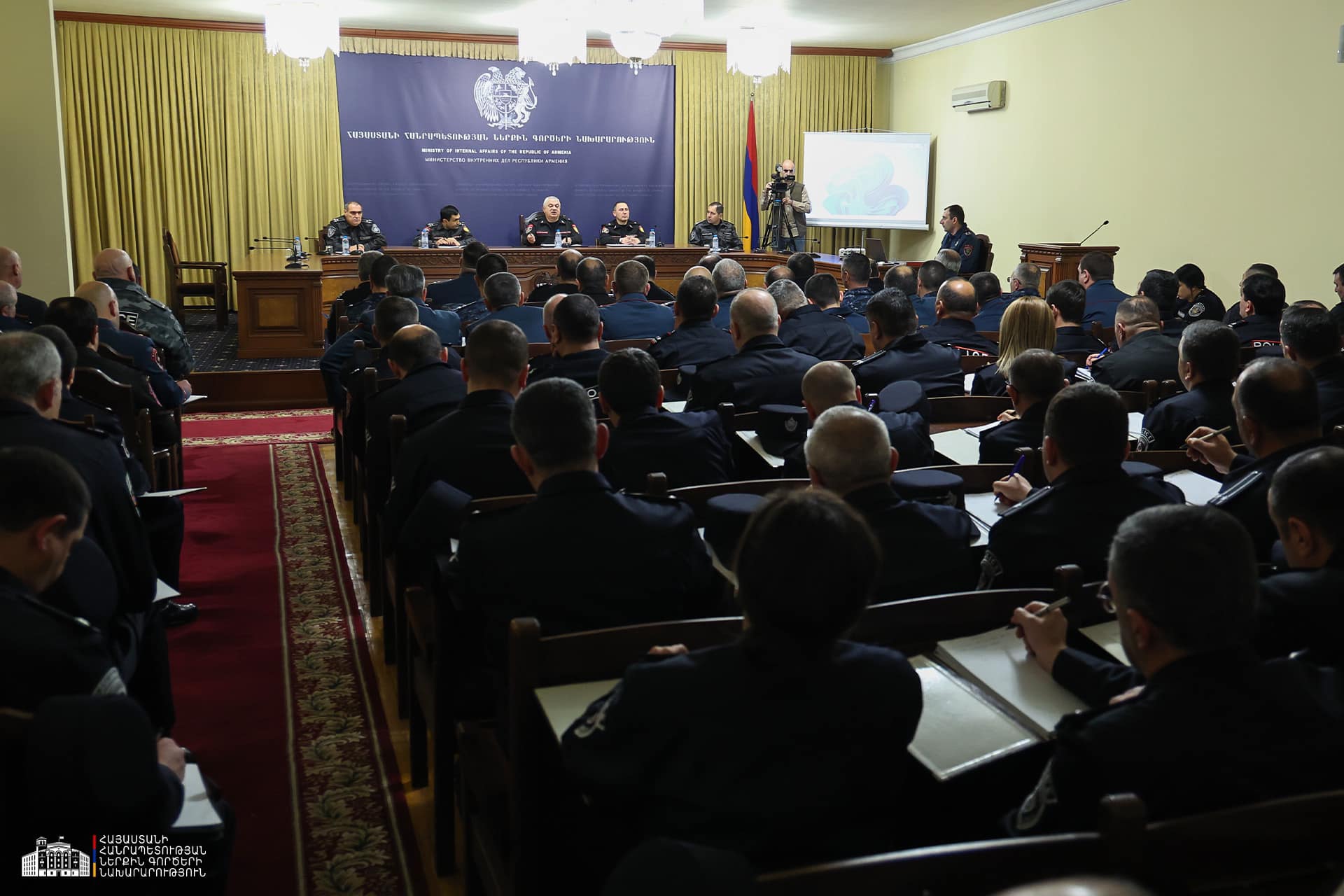 Հանցավորության դեմ պայքարի և օպերատիվ իրավիճակի վերաբերյալ անցկացվել է օպերատիվ խորհրդակցություն