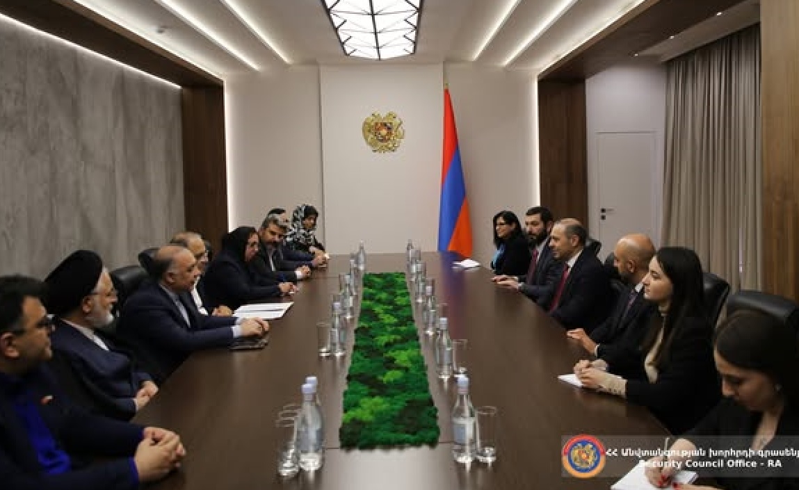 ՀՀ ԱԽ քարտուղարն ընդունել է Իրանի Մեջլիսի Իրան-Հայաստան բարեկամական խմբի ղեկավարի գլխավորած պատվիրակությանը