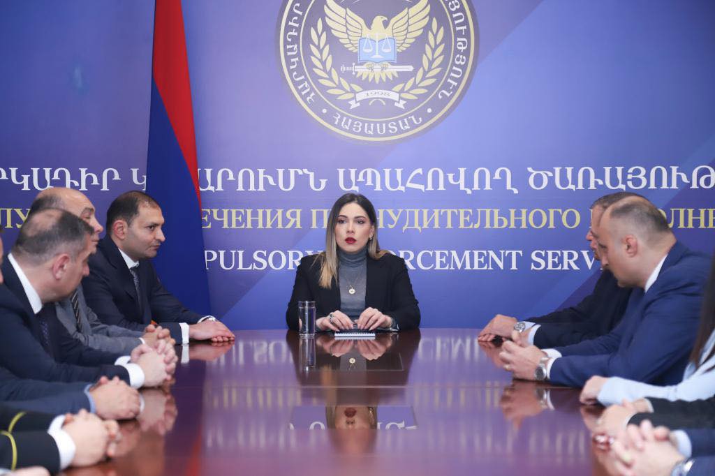 Արդարադատության նախարարը ներկայացրել է Հարկադիր կատարումն ապահովող ծառայության նոր պետին