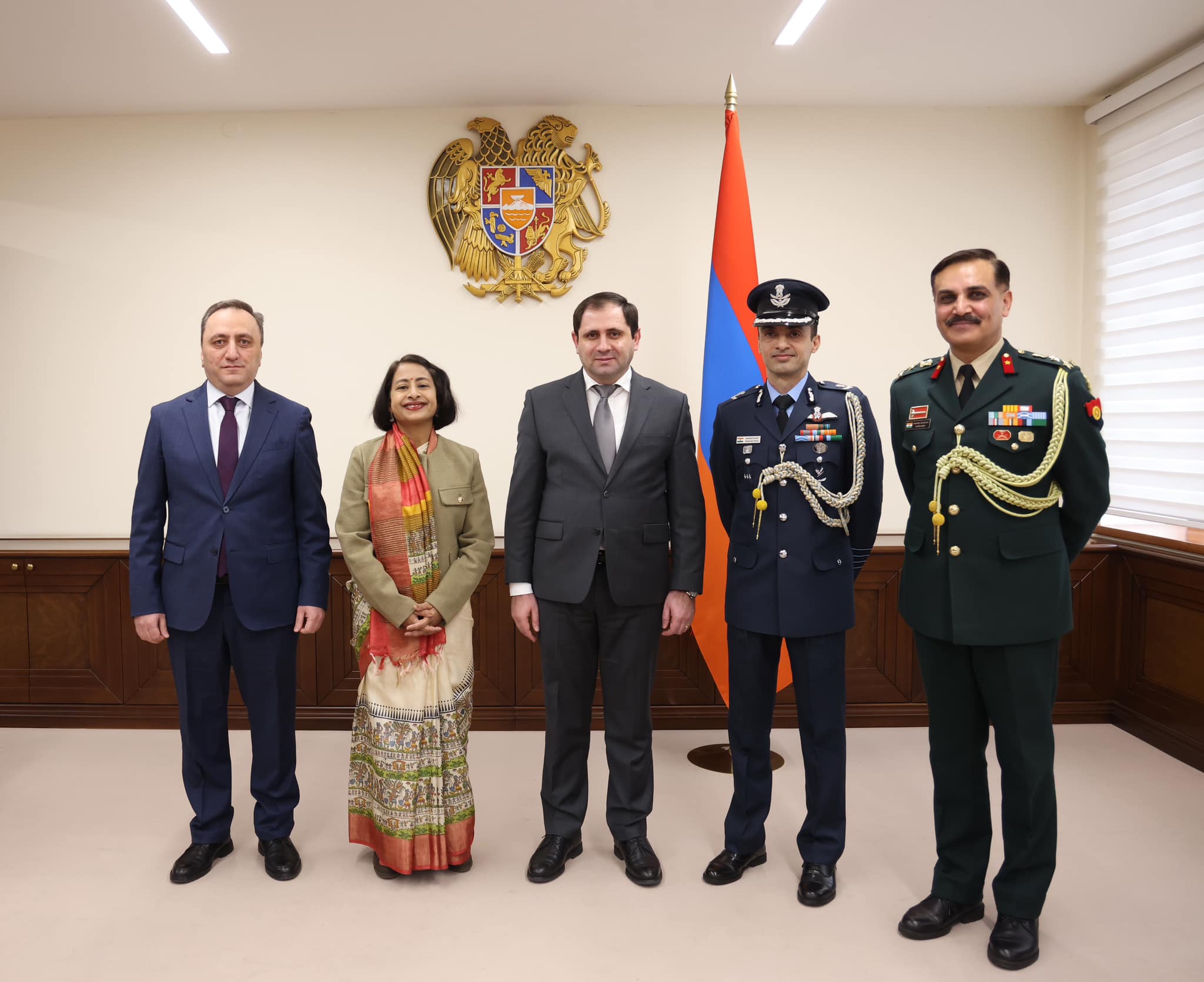Քննարկվել են Հայաստանի և Հնդկաստանի միջև պաշտպանության բնագավառում համագործակցությանն առնչվող հարցեր