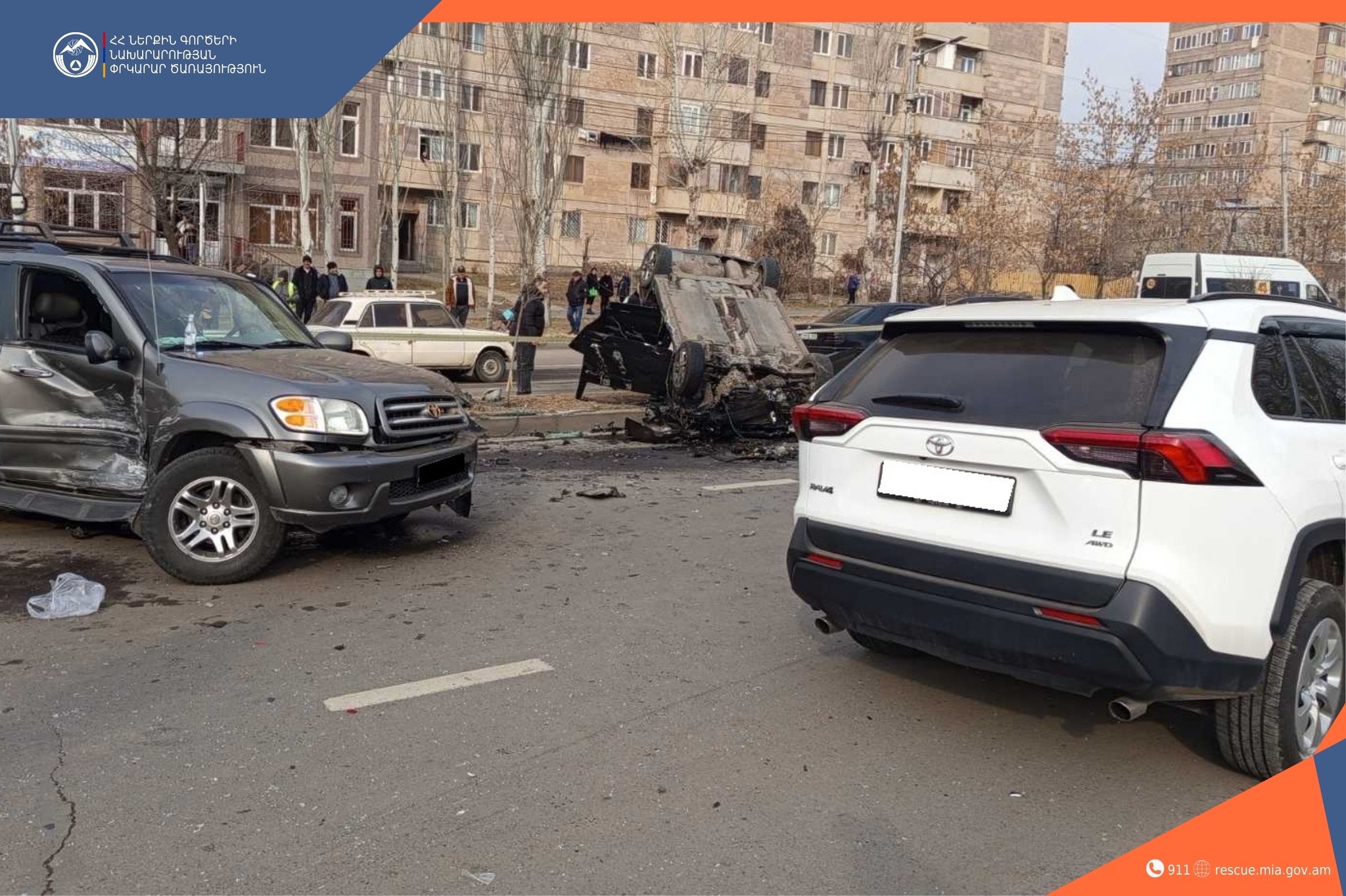 Բախվել են ավտոմեքենաներ․ կան տուժածներ