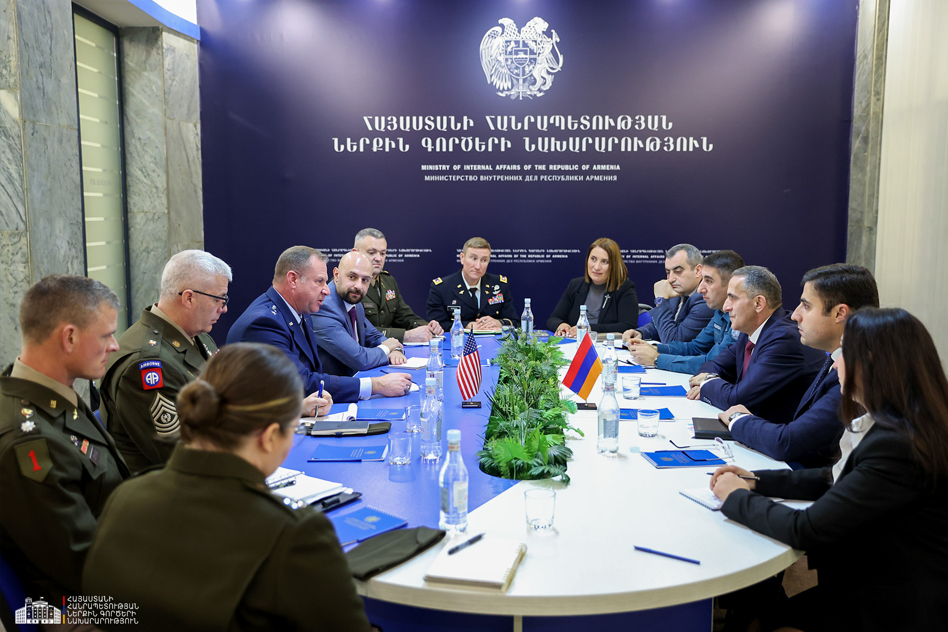 Քննարկվել են դիմակայունության բարձրացման, աղետների վերլուծության և վարժանքների կազմակերպման հարցեր. Կամո Ցուցուլյանն ընդունել է Մայքլ Վեներդիին