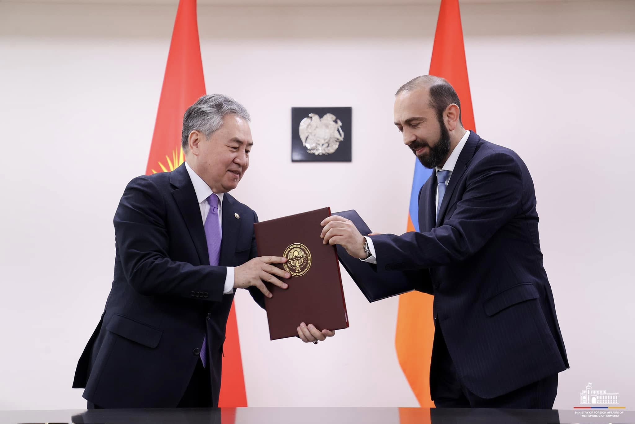 Ինչ է ստորագրվել Ղրղզստանի ԱԳ նախարարի՝ Երևան այցի շրջանակներում