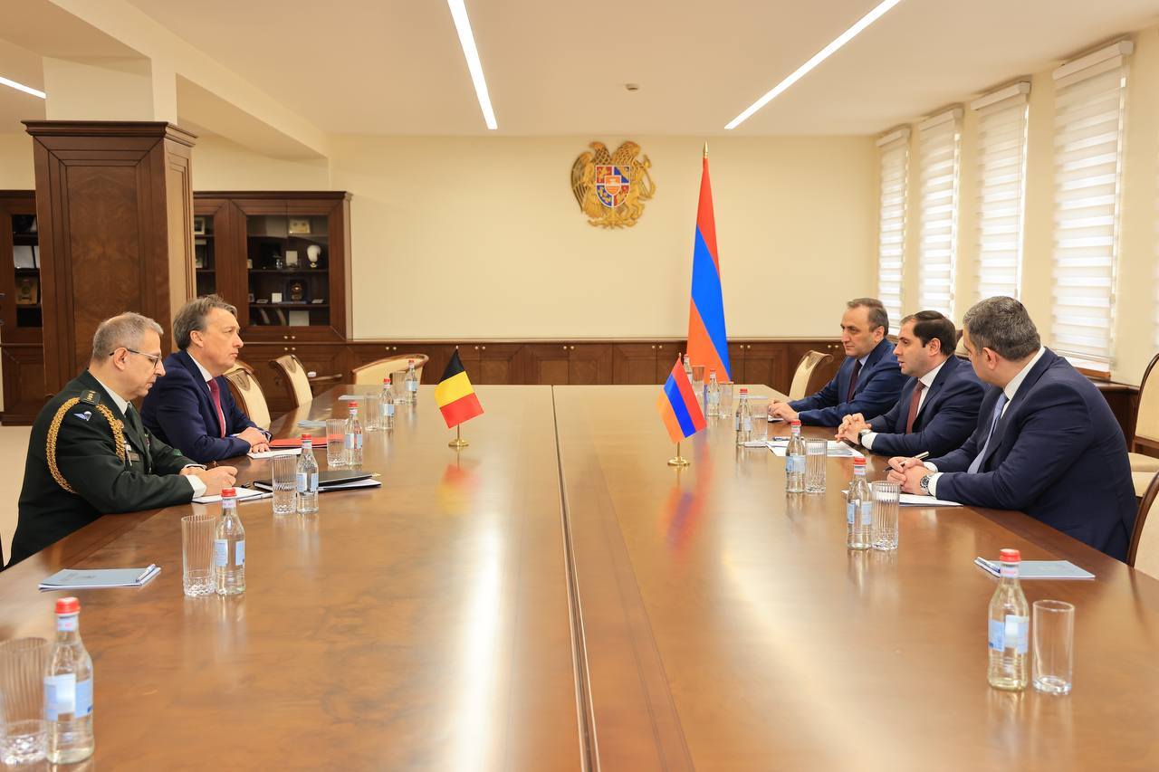 Քննարկվել է Հայաստանի և Բելգիայի միջև պաշտպանության բնագավառում համագործակցությունը