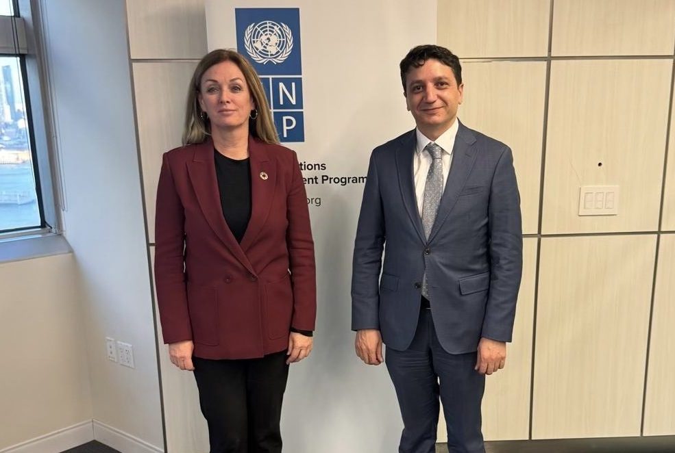 Ֆինանսների նախարարը հանդիպել է ՄԱԿ-ի գլխավոր քարտուղարի օգնականի հետ