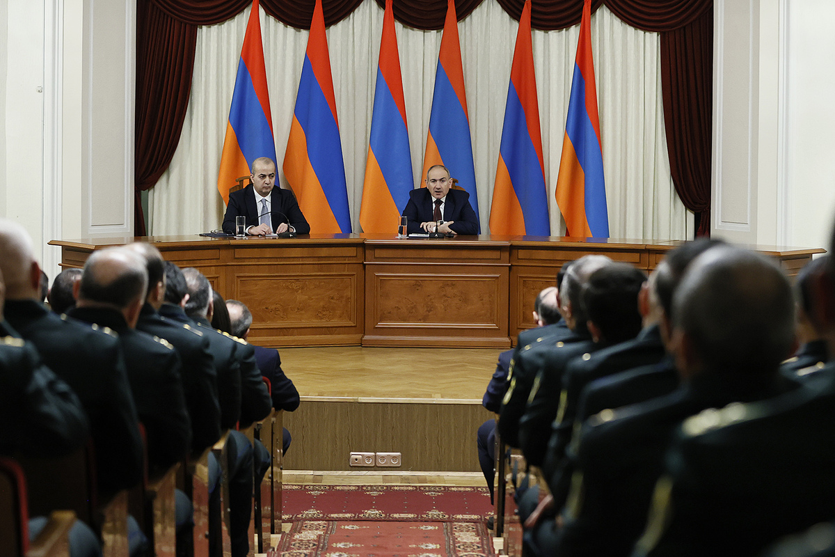 Փաշինյանը մասնակցել է Ազգային անվտանգության մարմինների աշխատողի օրվան նվիրված նիստին