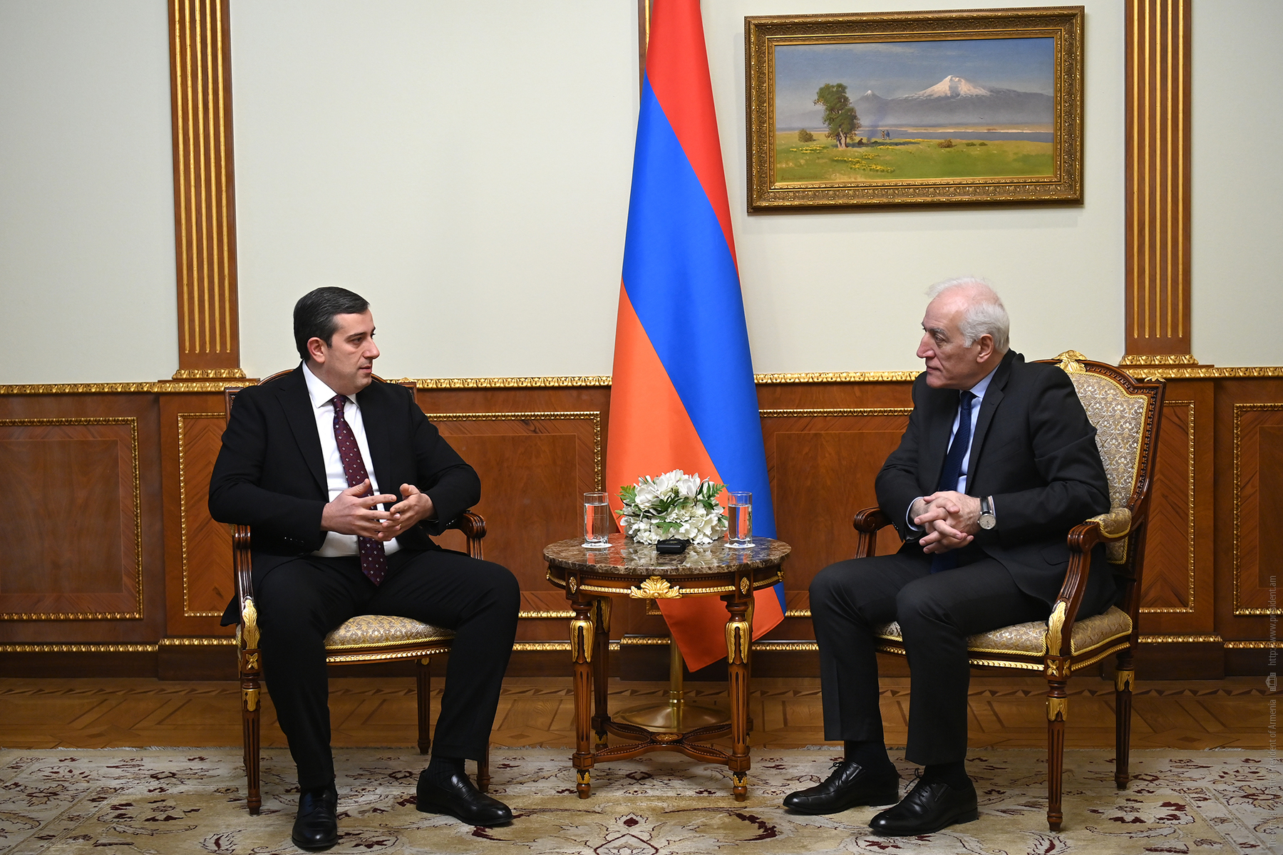 Վահագն Խաչատուրյանն ընդունել է Բարձրագույն դատական խորհրդի նախագահ Արթուր Աթաբեկյանին