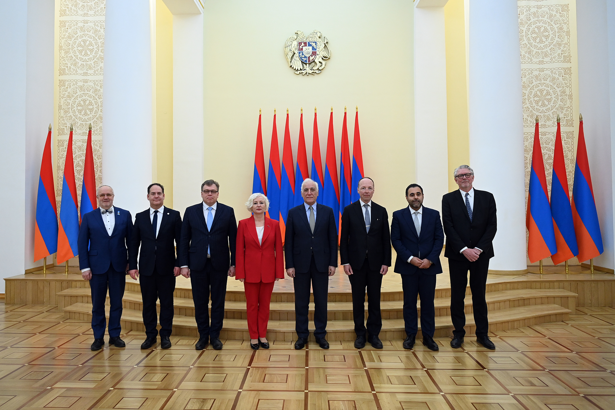 Նախագահն ընդունել է Հյուսիսային Եվրոպայի և Բալթյան երկրների խորհրդարանների ղեկավարներին