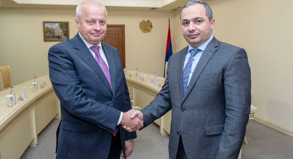 ՀՀ քննչական կոմիտեի նախագահն ընդունել է ՀՀ-ում ՌԴ դեսպանին