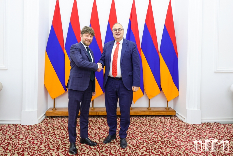 Վլադիմիր Վարդանյանը հանդիպել է Ֆրանսիայի դեսպանի հետ