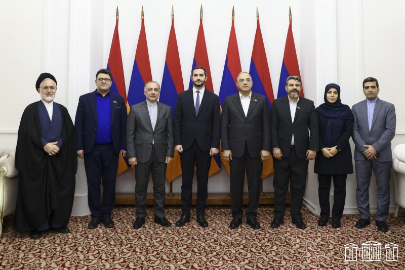 Ռուբեն Ռուբինյանն ընդունել է ԻԻՀ Մեջլիսի Իրան-Հայաստան բարեկամական խմբի պատվիրակությանը