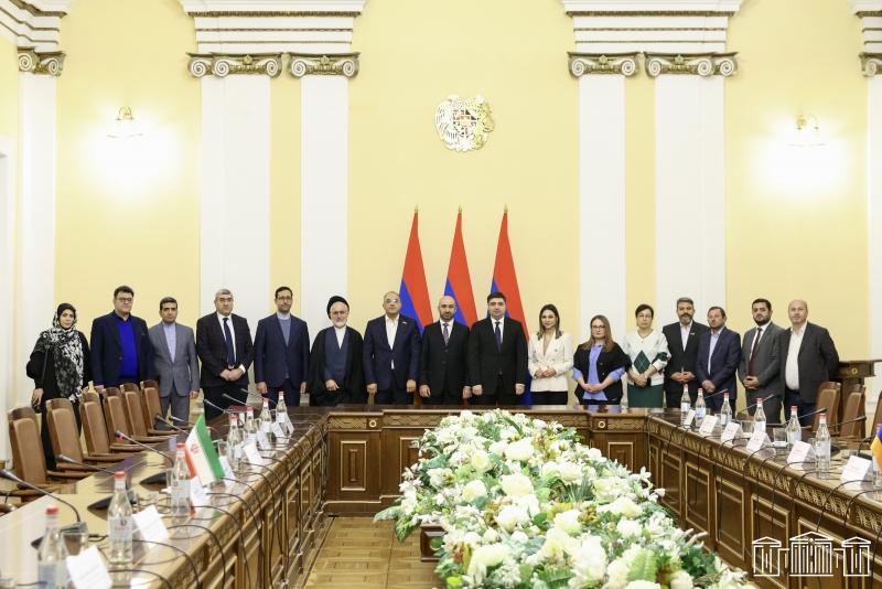 Խորհրդարանում հյուրընկալվել է ԻԻՀ Մեջլիսի Իրան-Հայաստան բարեկամական խմբի պատվիրակությունը
