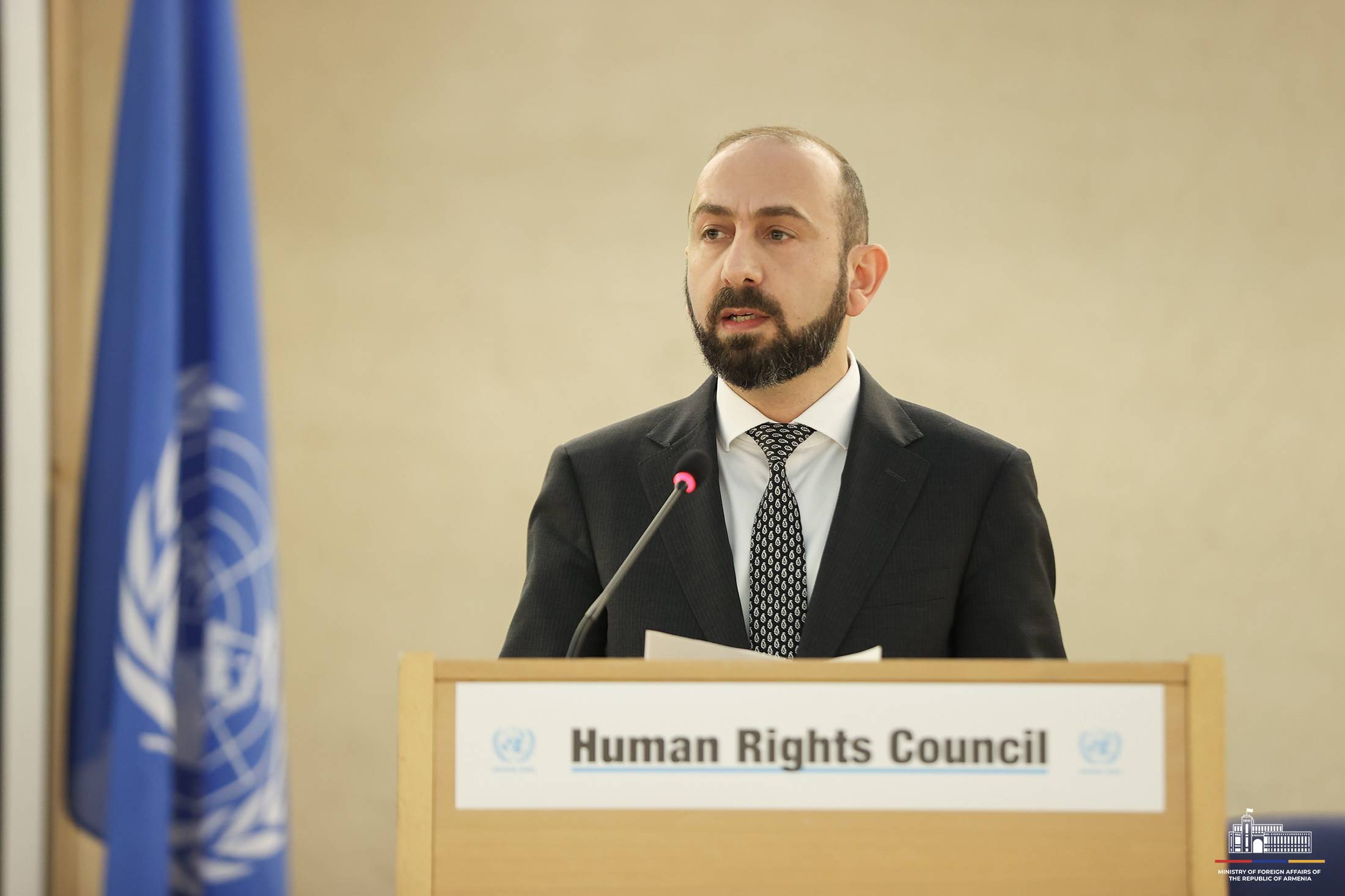 Արարատ Միրզոյանը ելույթ է ունեցել ՄԱԿ մարդու իրավունքների խորհրդի 58-րդ նստաշրջանի բարձրաստիճան հատվածում
