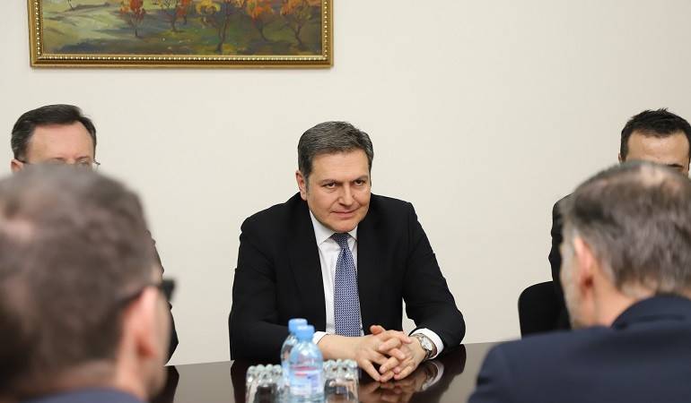 Պարույր Հովհաննիսյանը հանդիպել է ՄԹ Արտաքին գործերի, Համագործակցության և Զարգացման գրասենյակի Արևելյան Եվրոպայի և Կենտրոնական Ասիայի բաժնի ղեկավարի հետ