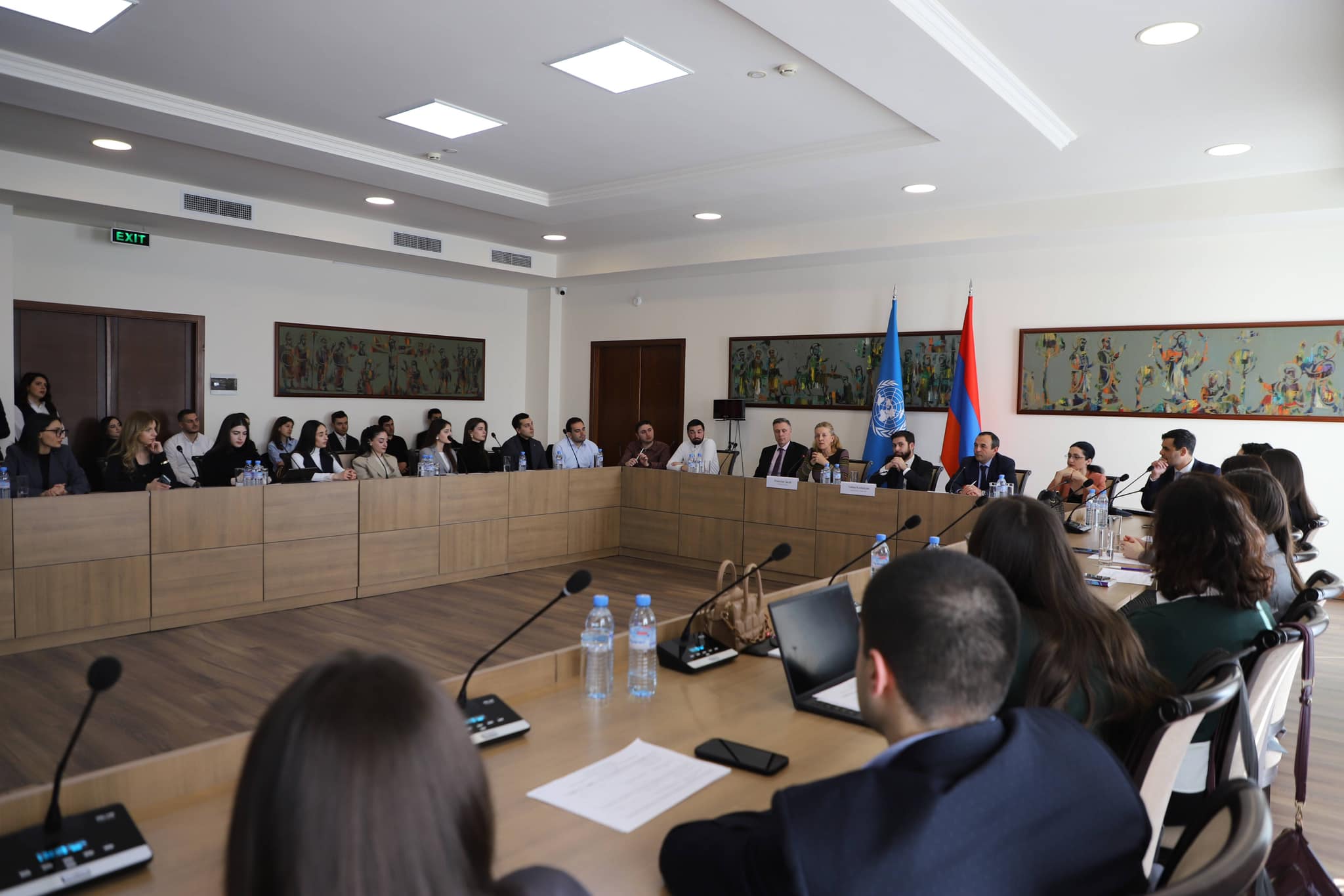 ՀՀ ԱԳ նախարարությունում մեկնարկել է 2025 թ. ՄԱԿ-ի մոդել համաժողովը