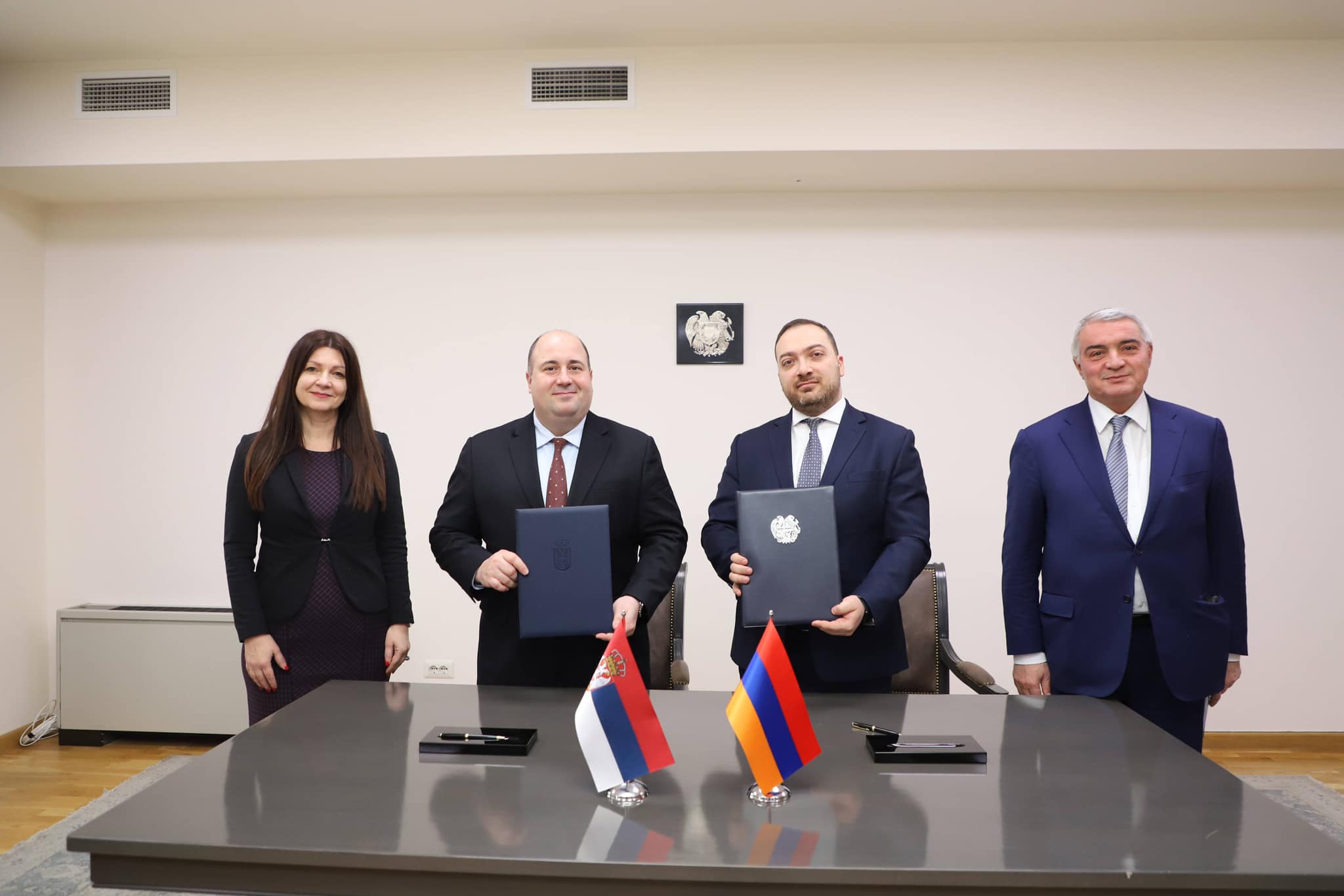 Հայաստանի և Սերբիայի ԱԳՆ գլխավոր քարտուղարները քննարկել են երկու գերատեսչությունների միջև համագործակցության հեռանկարները