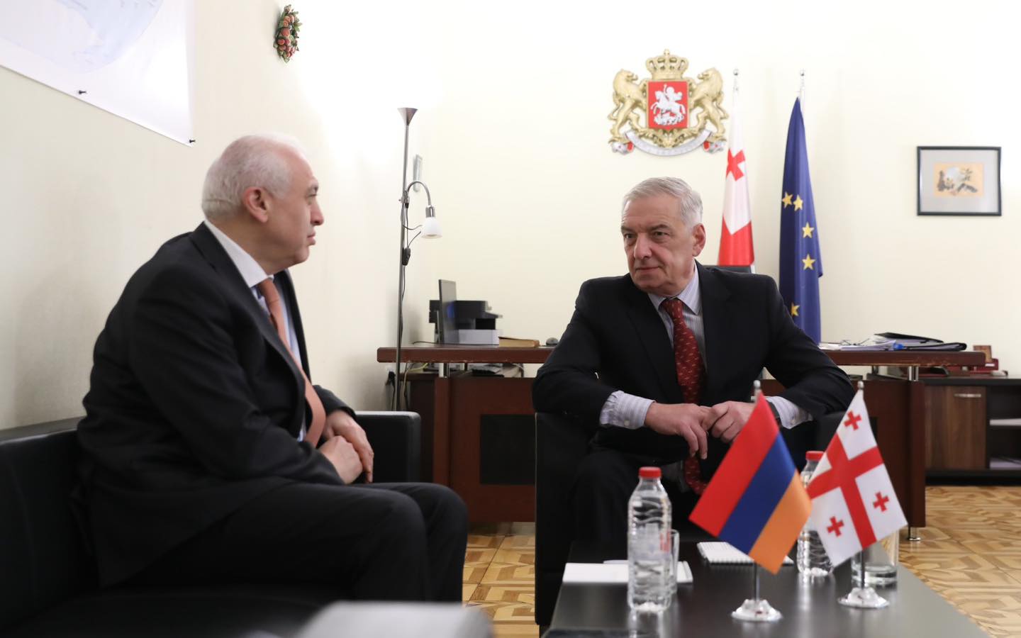 ՀՀ դեսպանն ու Վրաստանի խորհրդարանի առաջին փոխխոսնակը քննարկել են խորհրդարանական համագործակցությանն առնչվող հարցեր
