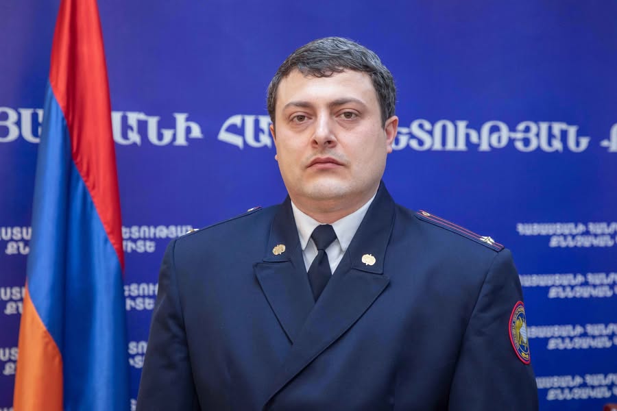 Ռոբերտ Թունիյանը նշանակվել է ՔԿ Երևան քաղաքի քննչական վարչության Կենտրոն և Նորք-Մարաշ վարչական շրջանների քննչական առաջին բաժնի պետ