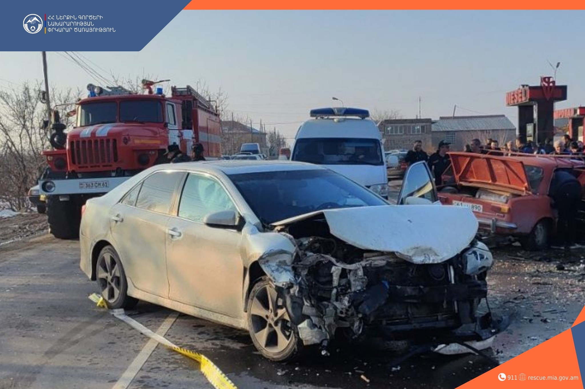 ՃՏՊ Այգավան գյուղում․ կան տուժածներ
