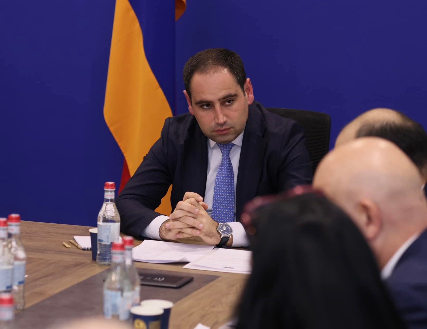 ՏԿԵ նախարարն ընդունել է Հայաստանի հանքագործների և մետալուրգների միության և ոլորտային կազմակերպությունների ներկայացուցիչներին
