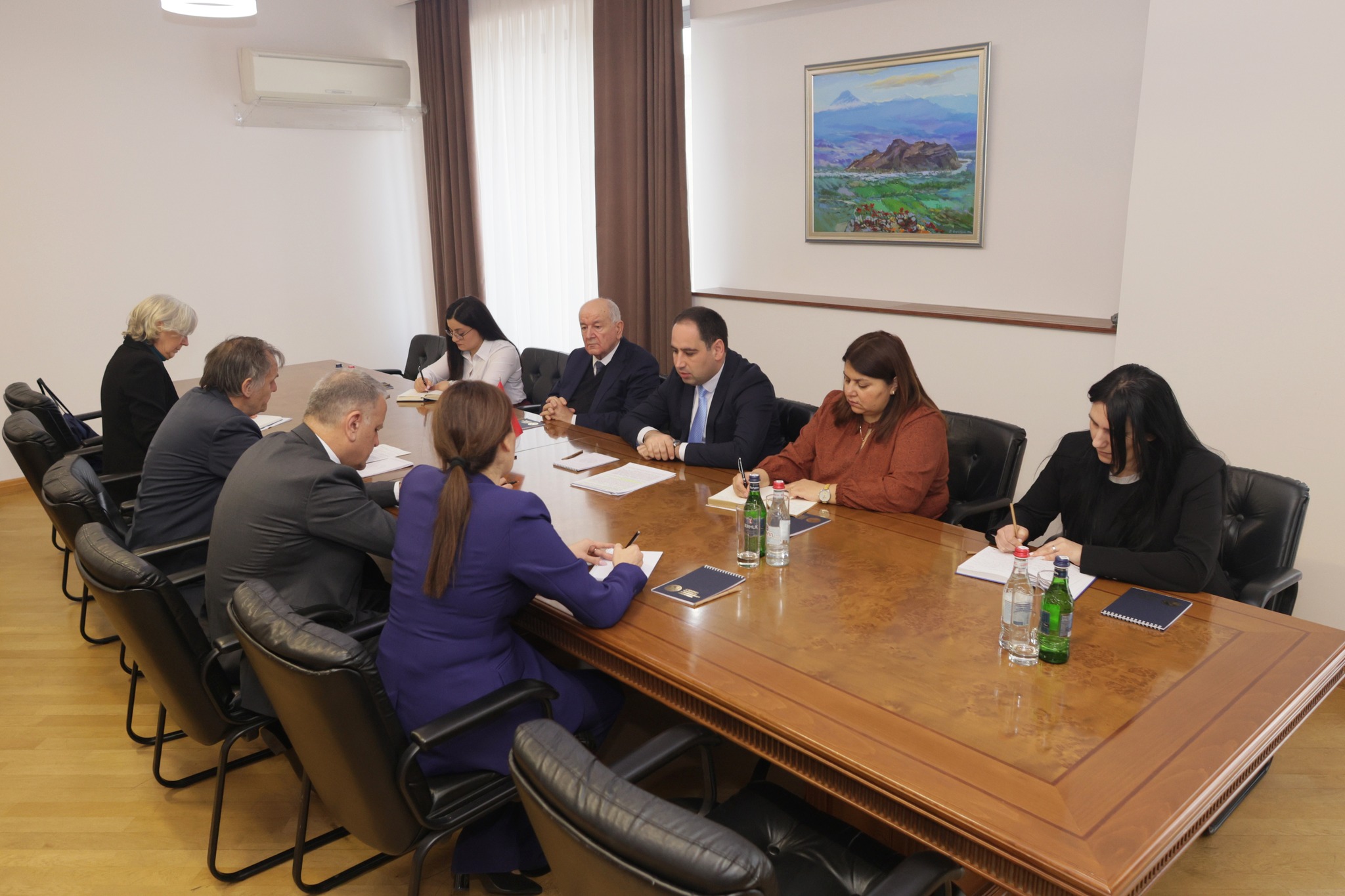 ՀՀ ՏԿԵ նախարարն ընդունել է Վասիլիս Մարագոսին