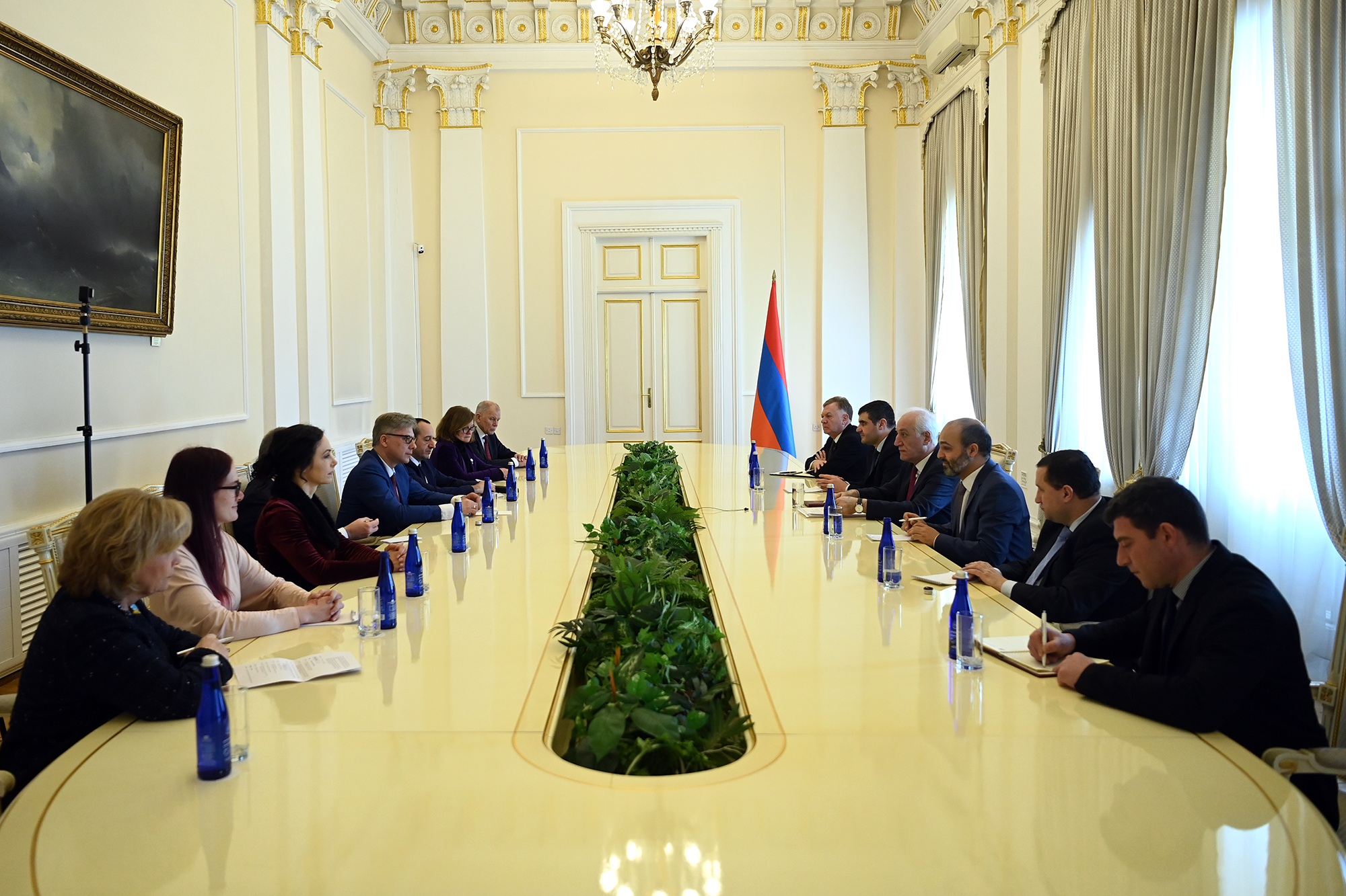 Վահագն Խաչատուրյանն ընդունել է ԵՄ-Հայաստան խորհրդարանական գործընկերության կոմիտեի համանախագահին