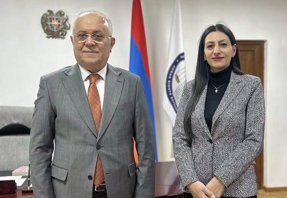 Անահիտ Մանասյանն ընդունել է ՀՀ-ում Իրաքի դեսպանության գործերի ժամանակավոր հավատարմատարին