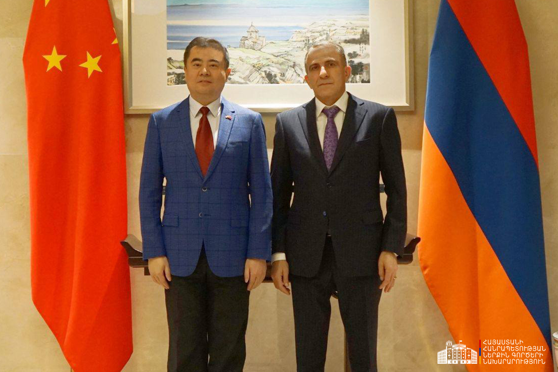 Քննարկվել են արտակարգ իրավիճակներում բնակչության պաշտպանության և աղետների ռիսկի կառավարման ոլորտներում երկկողմ համագործակցության հարցեր
