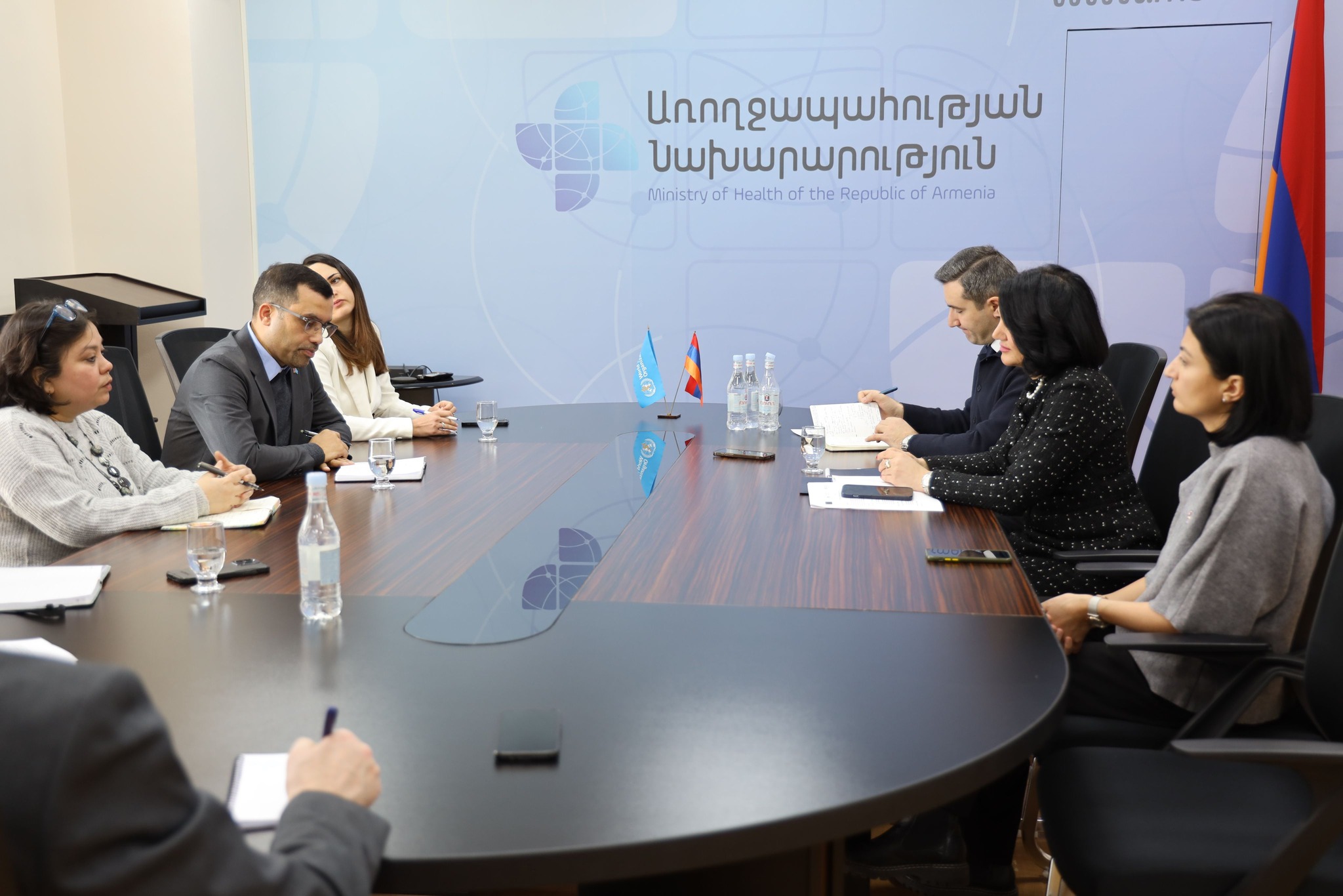 Լենա Նանուշյանն ընդունել է ՀՀ-ում ԱՀԿ ներկայացուցիչ Սիդհարթա Դատտայի գլխավորած պատվիրակությանը