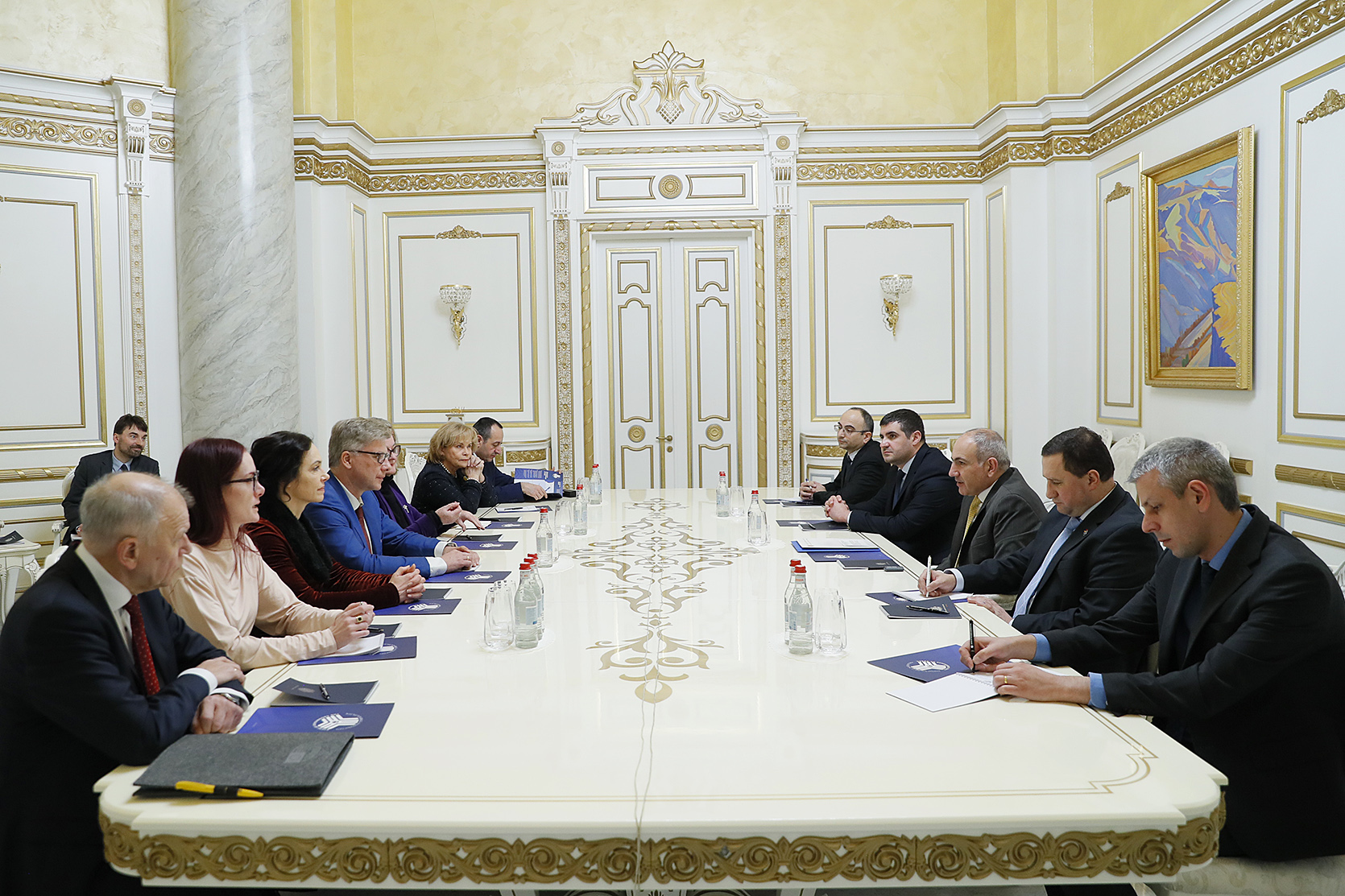 Վարչապետն ընդունել է ԵՄ-Հայաստան խորհրդարանական գործընկերության կոմիտեի պատվիրակությանը