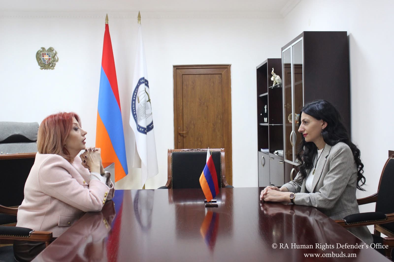 ՄԻՊ-ը ընդունել է «Հանուն հավասար իրավունքների կրթական կենտրոն» հասարակական կազմակերպության նախագահին