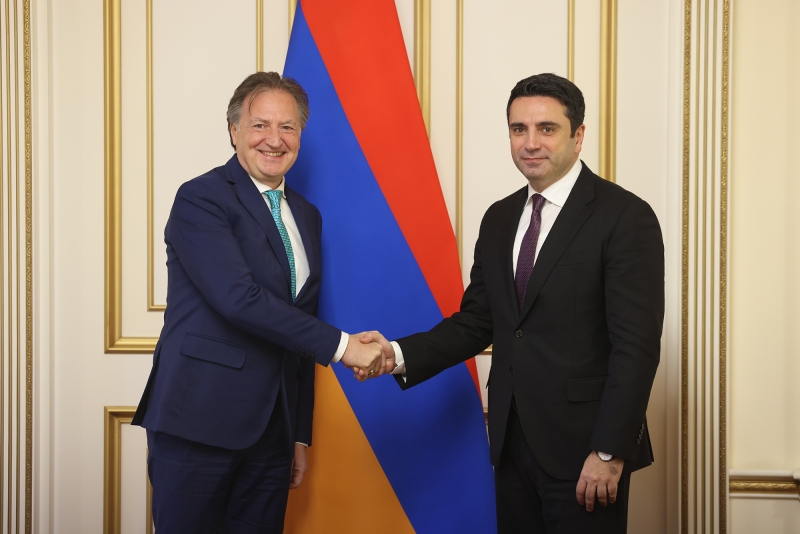 Ալեն Սիմոնյանն ընդունել է Հայաստանում Իտալիայի նորանշանակ դեսպանին