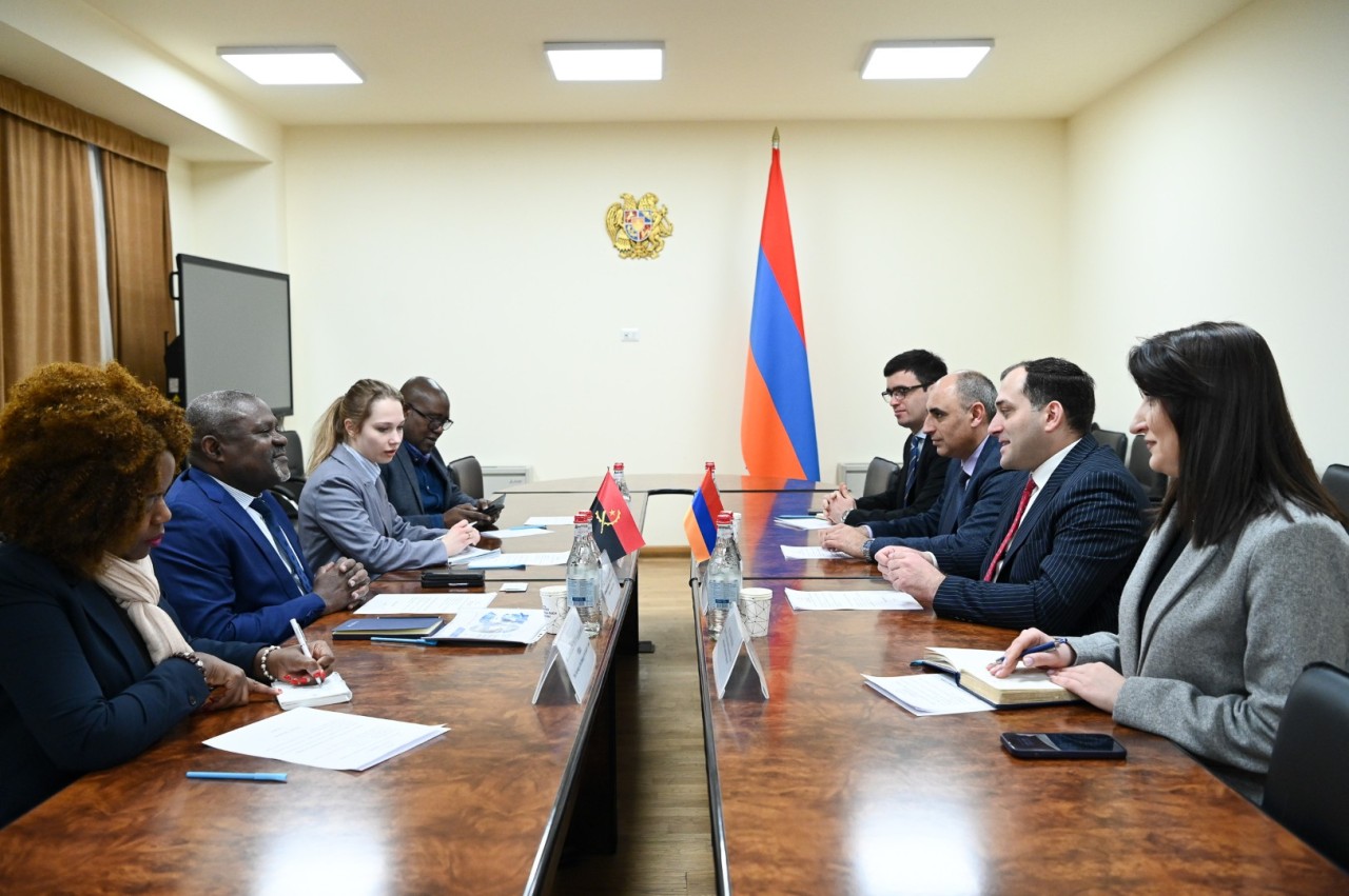 Անգոլայի նորանշանակ դեսպանը հյուրընկալվել է ԲՏԱ նախարարությունում