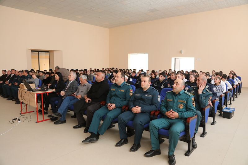 Քաղաքացիական պաշտպանության համաշխարհային օրվան նվիրված միջոցառում Արարատի մարզում