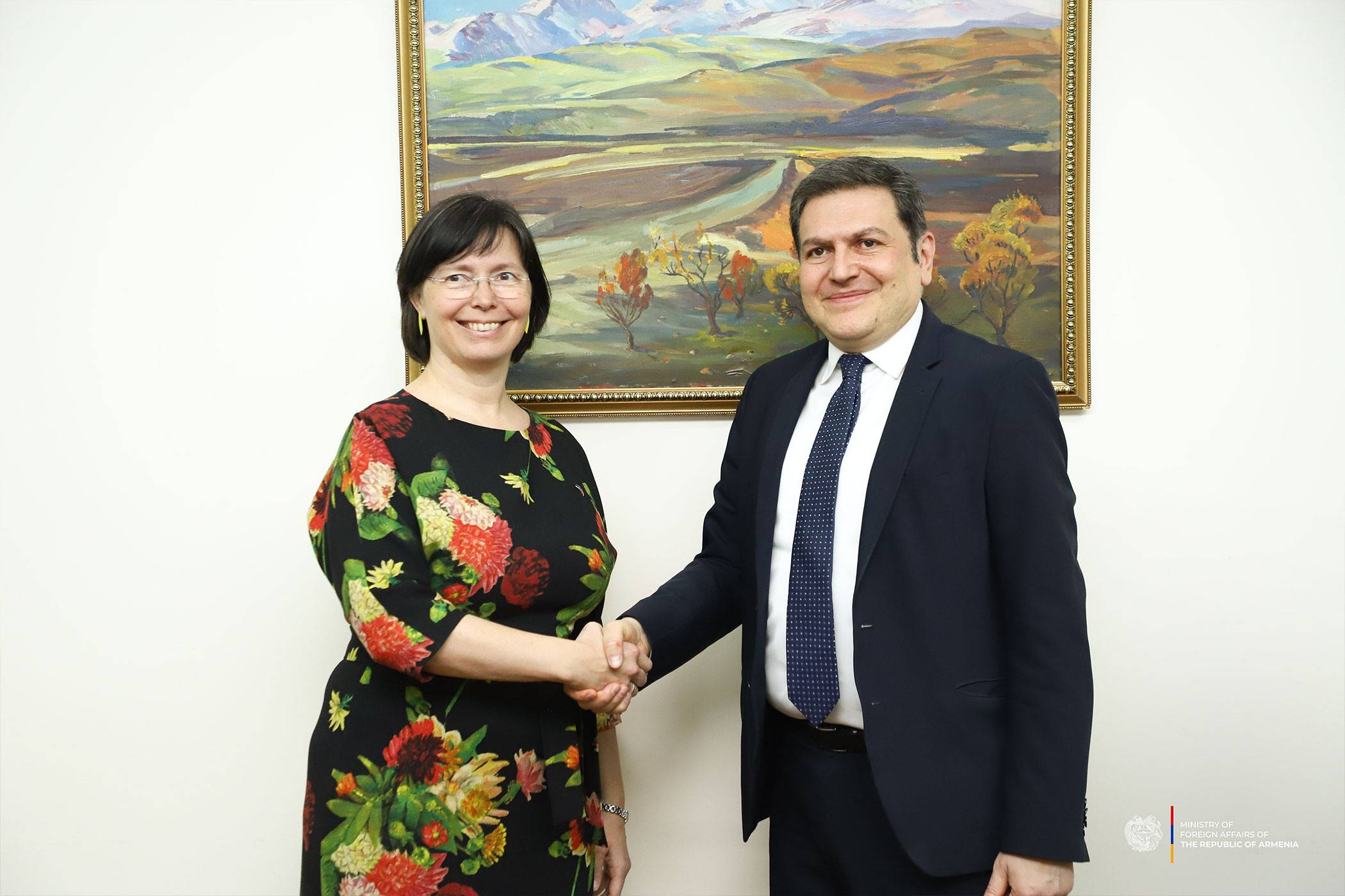 Պարույր Հովհաննիսյանը հանդիպել է Էստոնիայի ԱԳ նախարարության պետքարտուղարի հետ