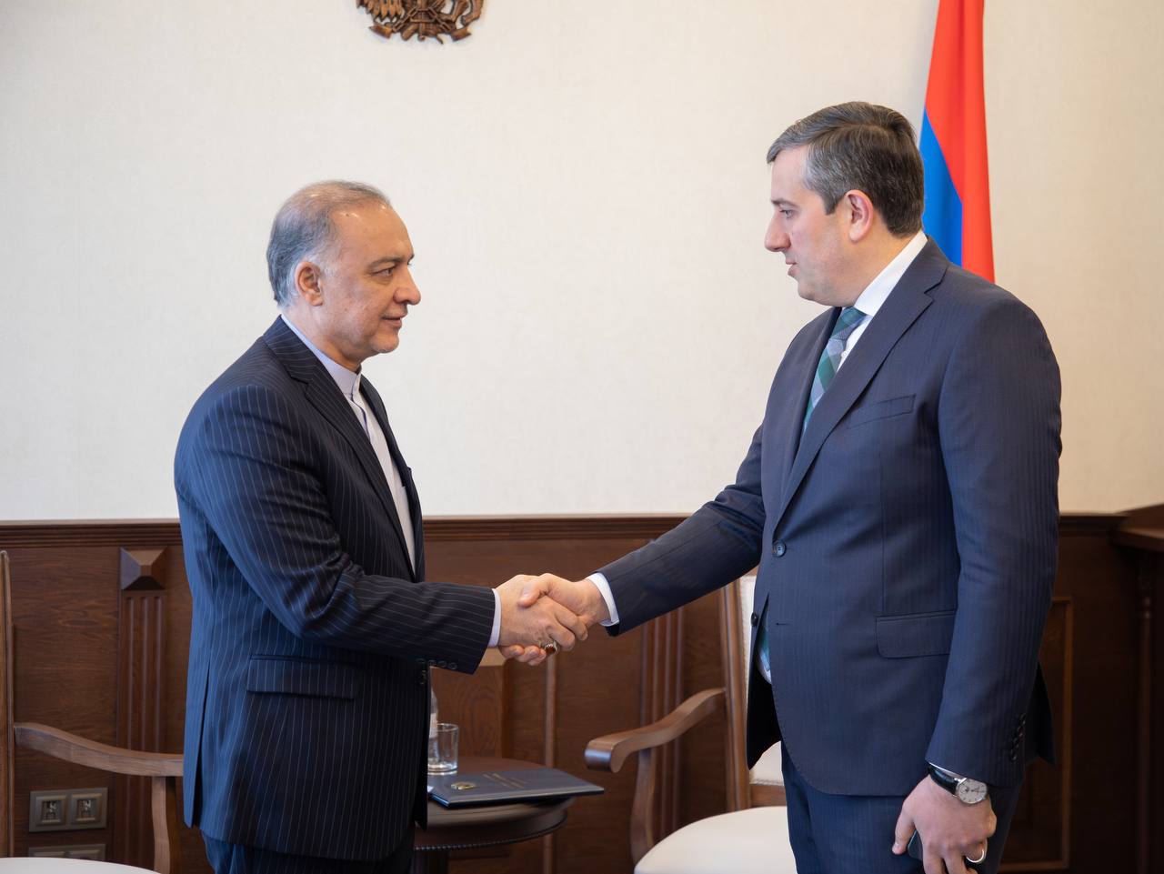 ԲԴԽ նախագահ Արթուր Աթաբեկյանն ընդունել է Իրանի դեսպանին