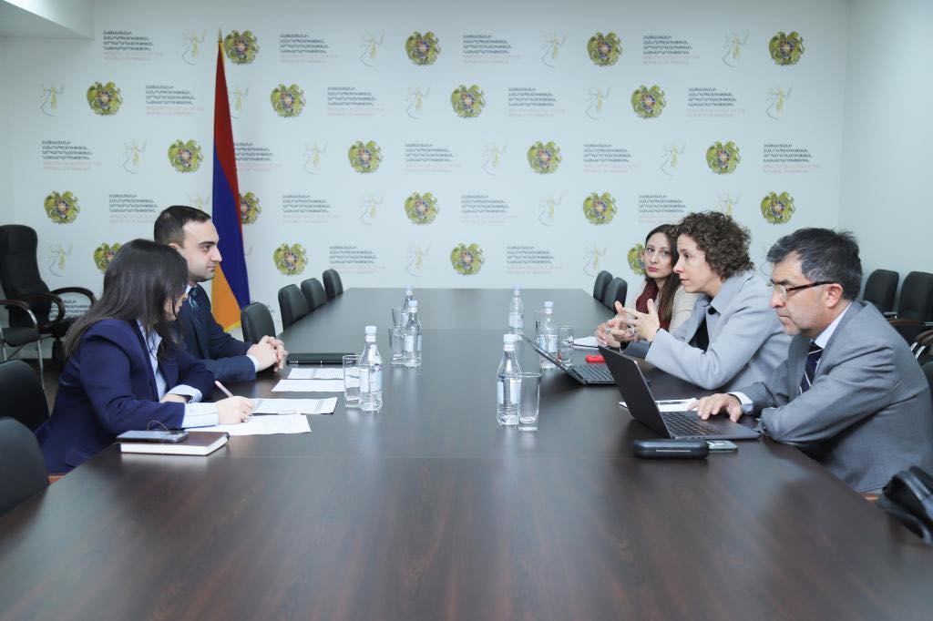 Համաշխարհային բանկի առաքելության հետ քննարկվել է «Ժամանակակից ստանդարտներով դատարաններ» վարկային ծրագիրը