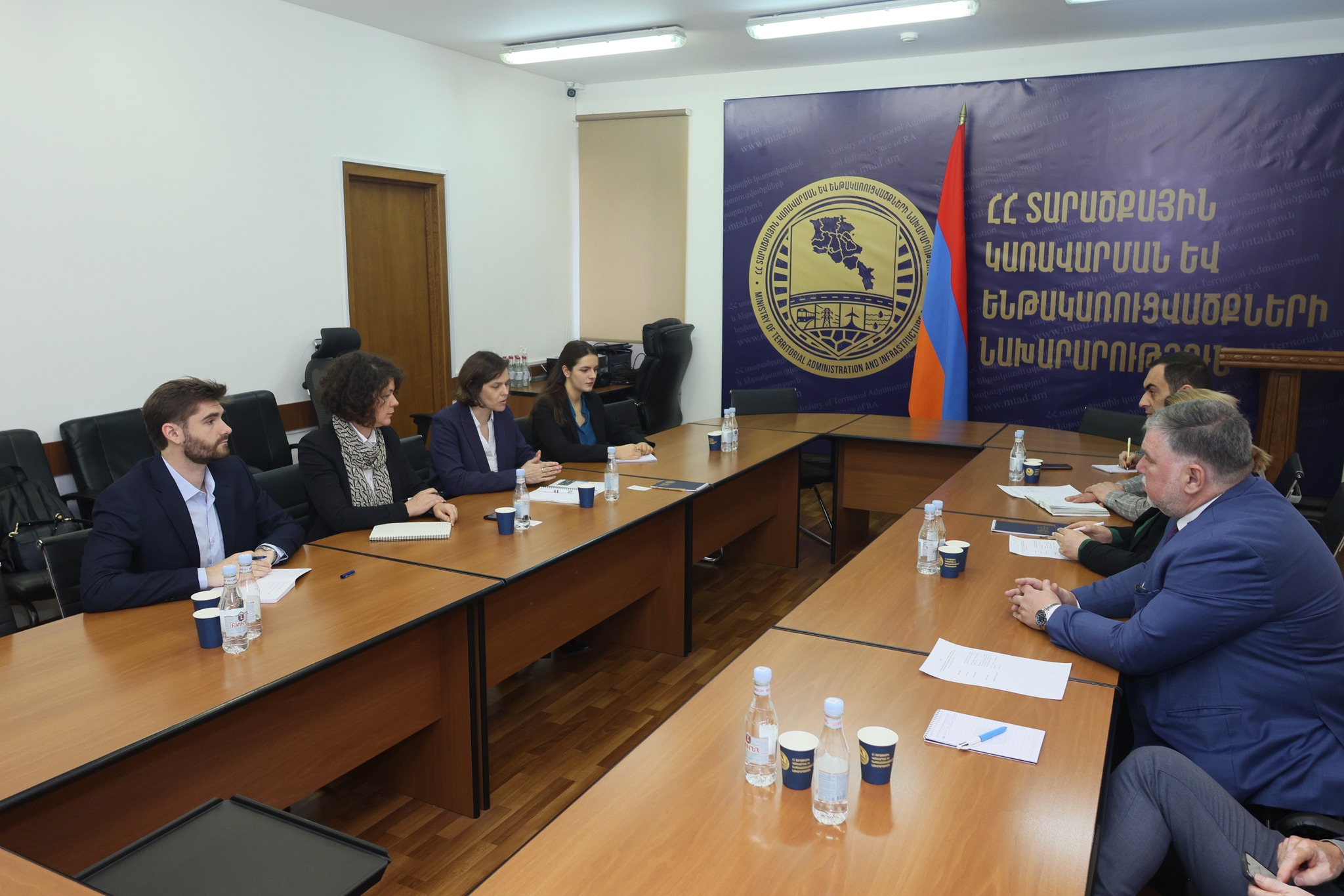 ՏԿԵ նախարարի տեղակալն ընդունել է Զարգացման ֆրանսիական գործակալության ներկայացուցիչներին