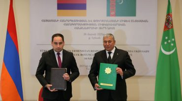 Երևանում կայացավ Հայաստանի և Թուրքմենստանի միջև տնտեսական համագործակցության միջկառավարական հանձնաժողովի նիստը