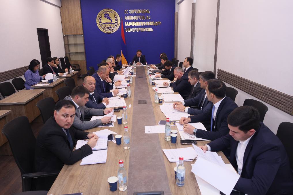ՏԿԵ նախարարությունում կայացել է միջգերատեսչական աշխատանքային խմբի առաջին նիստը