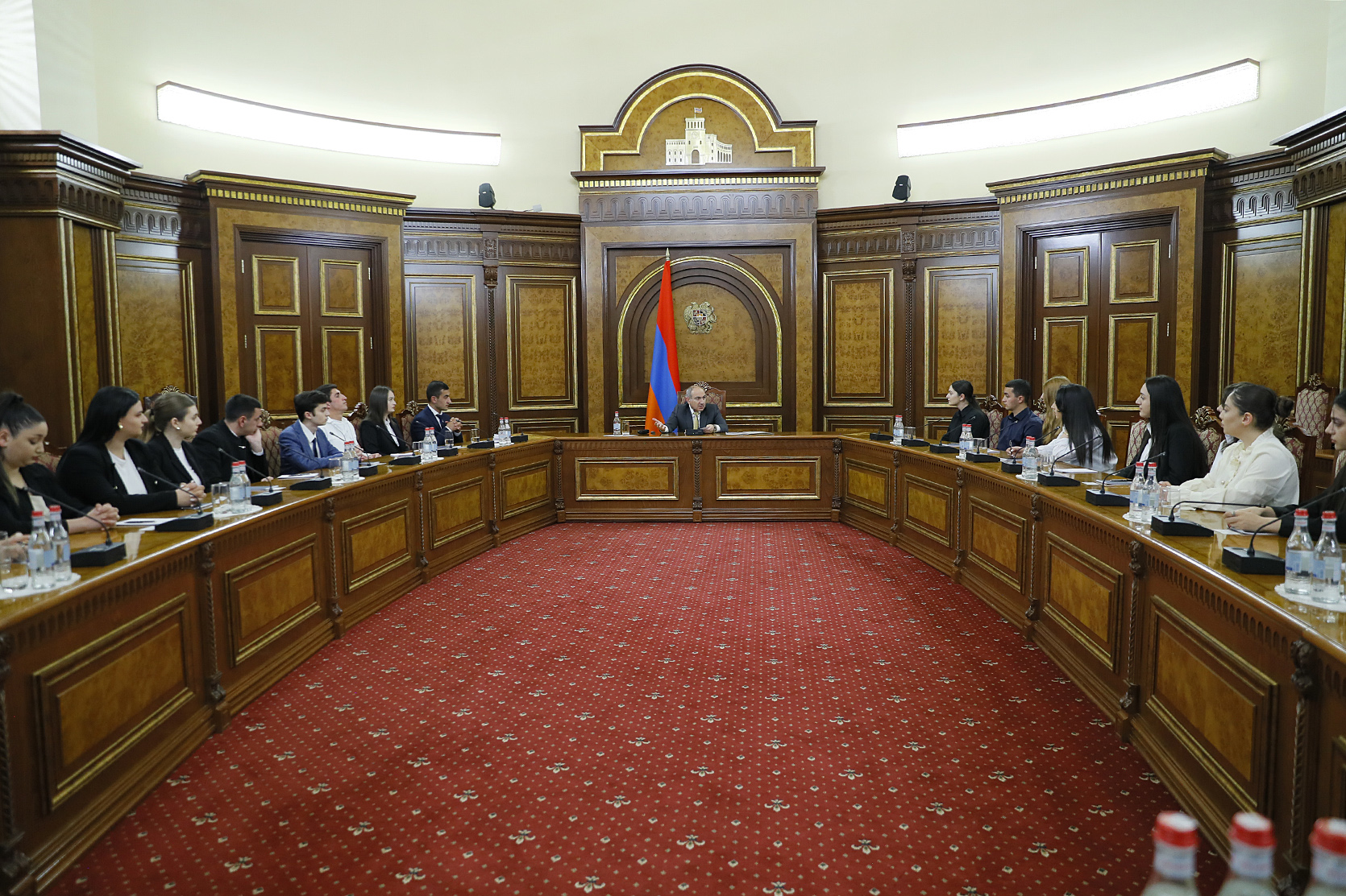 Վարչապետը հանդիպում է ունեցել ԵՊՀ Միջազգային հարաբերությունների ֆակուլտետի ուսանողների հետ