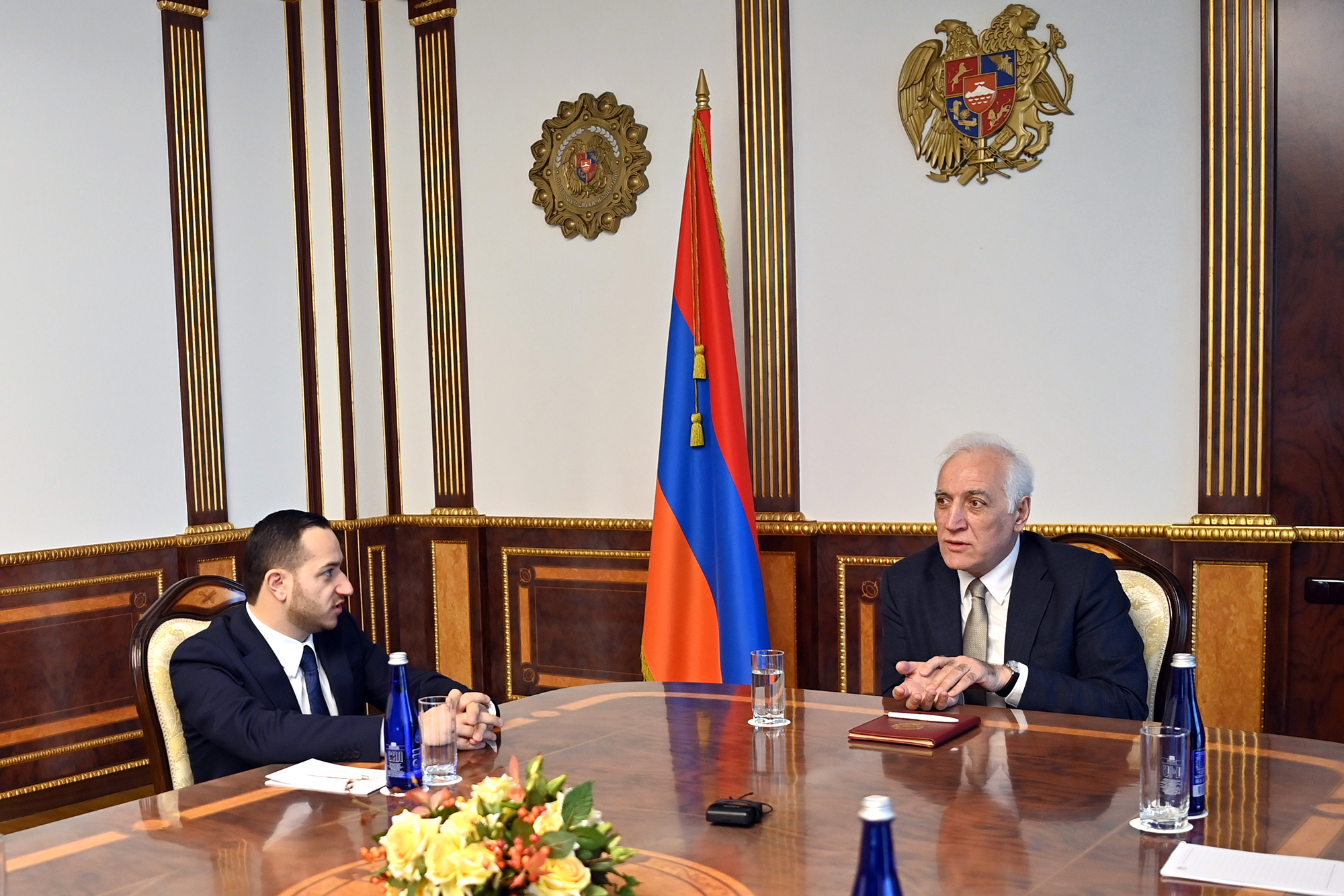 Նախագահն ընդունել է Բարձր տեխնոլոգիական արդյունաբերության նախարարին