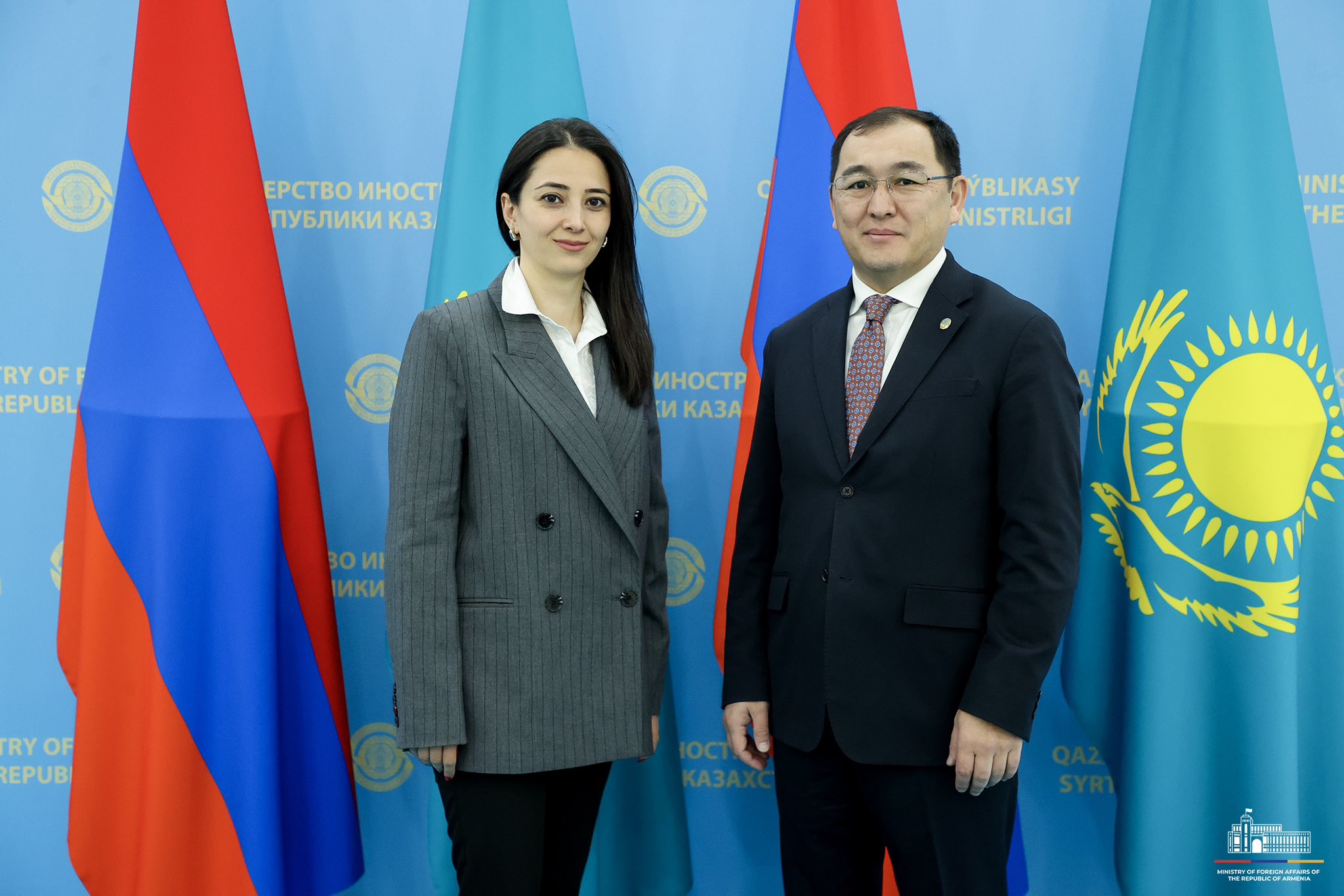 Ղազախստանի գործընկերների հետ քննարկումներում անդրադարձ է կատարվել ռազմավարական հաղորդակցության ոլորտում համագործակցությանը