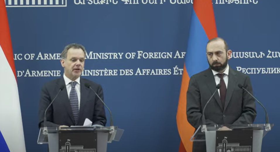 Հայաստանի և Նիդերլանդների ԱԳ նախարարները վերահաստատել են Հարավային Կովկասում կայուն խաղաղության հաստատման կարևորությունը