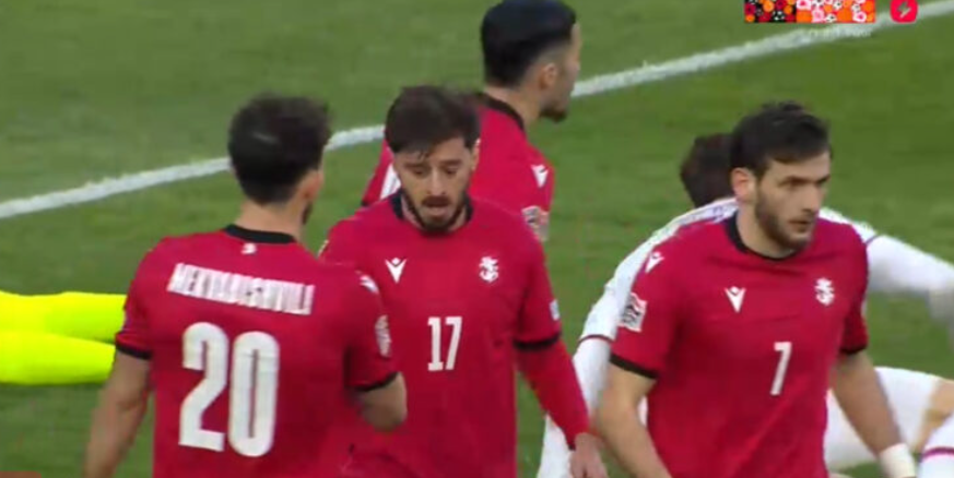 Վրաստանը ևս մեկ գոլով առաջ անցավ