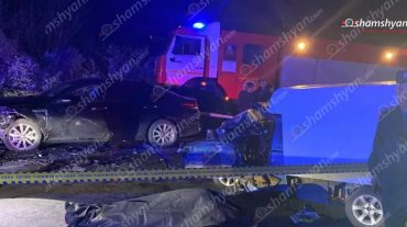 Վայոց ձորում բախվել են «Լադա»-ն և «KIA»-ն. կա 1 զոհ, 3 վիրավոր