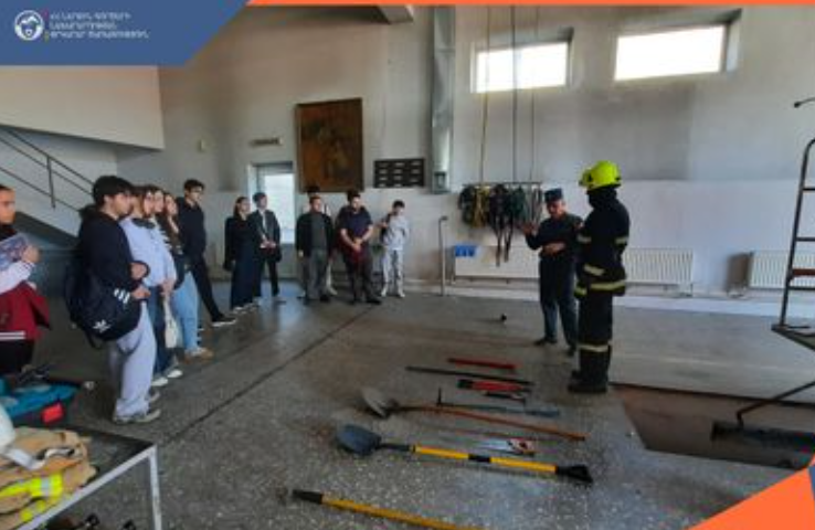 Ուսանողների համար անցկացվել են հասարակական, կամավորական փրկարարական շարժման ձևավորմանն ու զարգացմանն ուղղված դասընթացներ