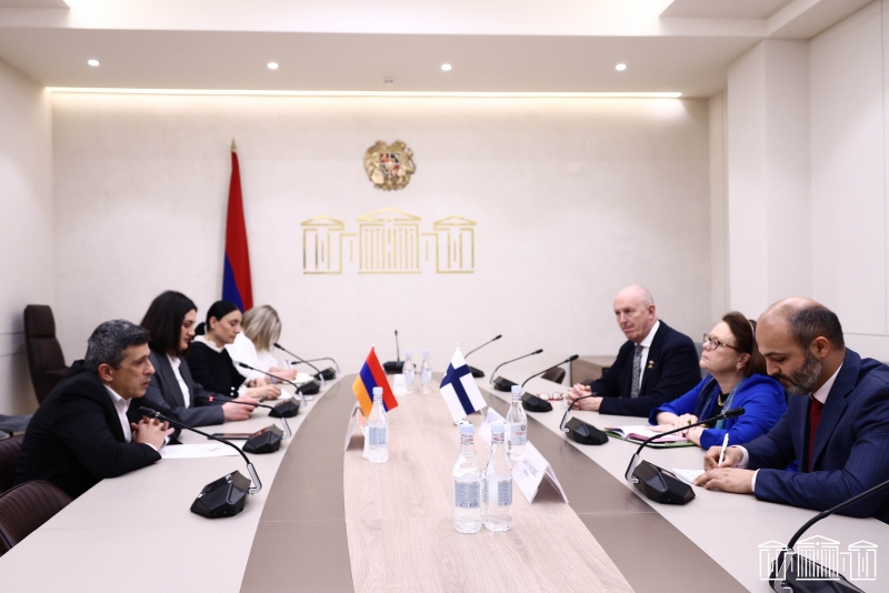 Խորհրդարան է այցելել Հայաստանում Ֆինլանդիայի դեսպանը